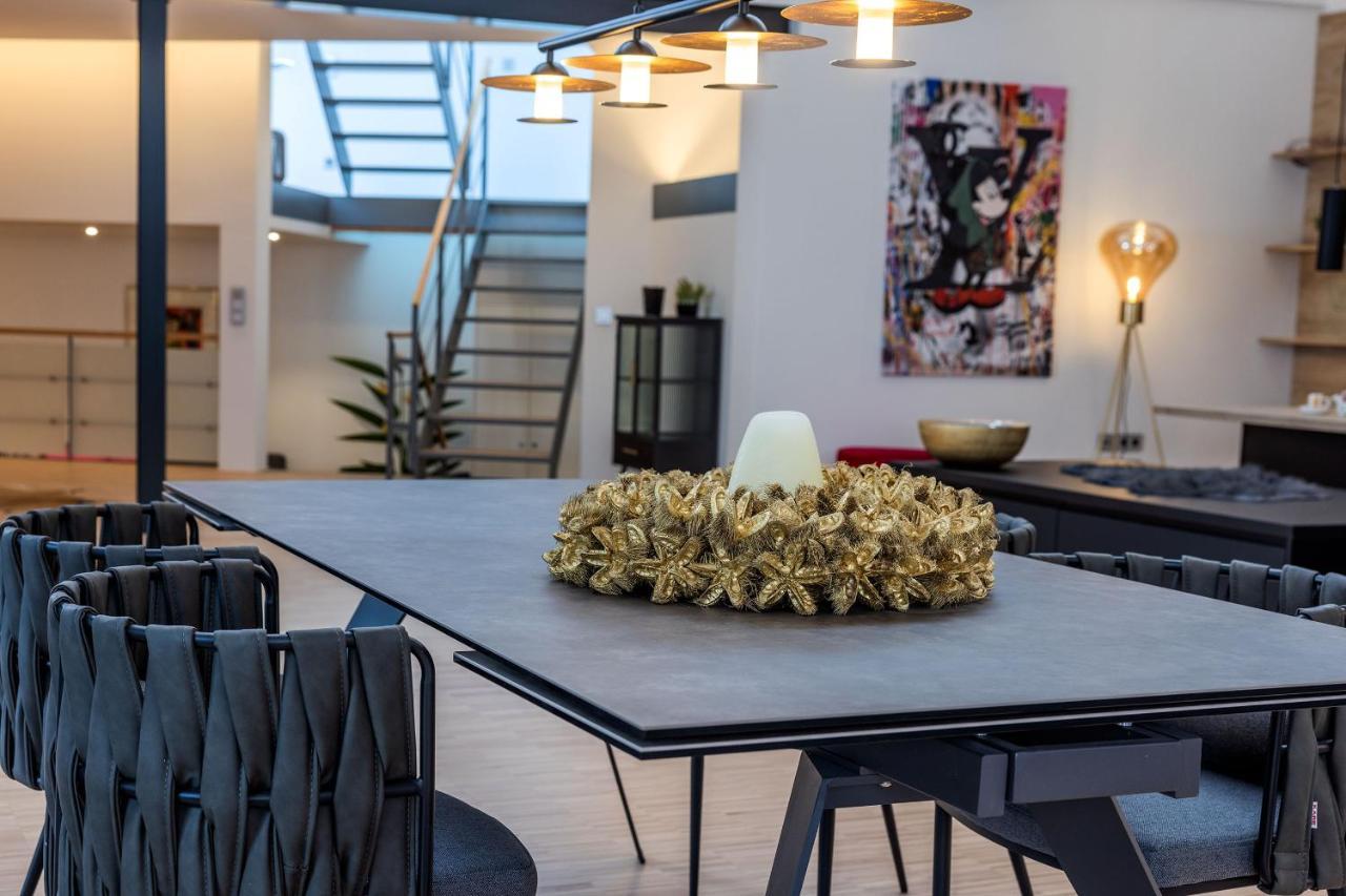 Luxus Wellness Loft - 245Qm - Designwohnen Im Zentrum Gutersloh Exterior photo