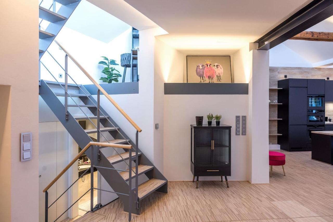 Luxus Wellness Loft - 245Qm - Designwohnen Im Zentrum Gutersloh Exterior photo